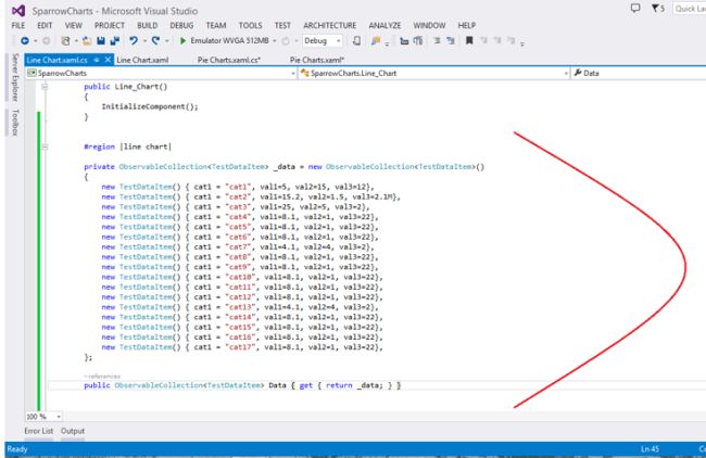 Observable Collection page